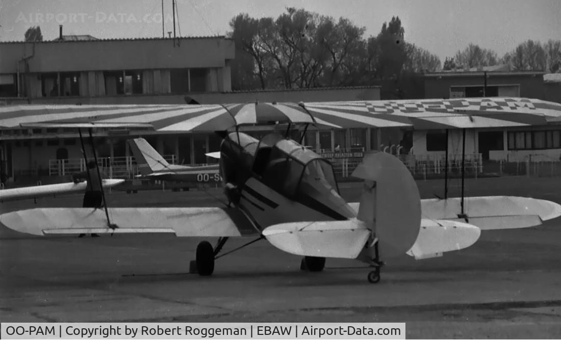 OO-PAM, 1953 Stampe-Vertongen SV-4B C/N 1190, Ex V-48 Belgian Air Force mid 1960's.