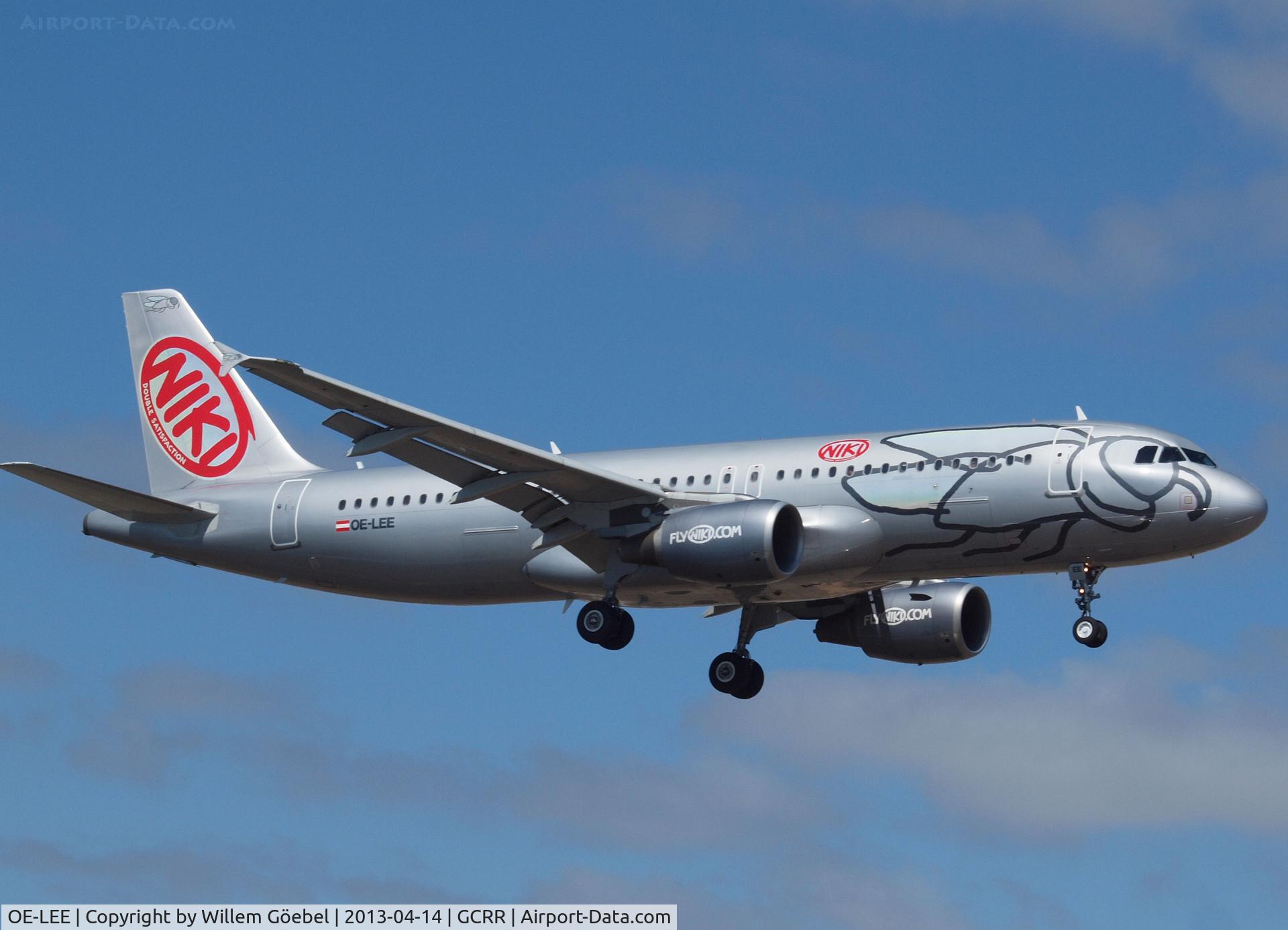 OE-LEE, 2006 Airbus A320-214 C/N 2749, Landing on Airport of Lanzarote