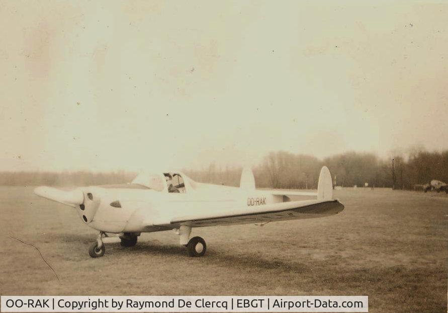 OO-RAK, 1947 Erco 415CD Ercoupe C/N 4789, Gent 1965