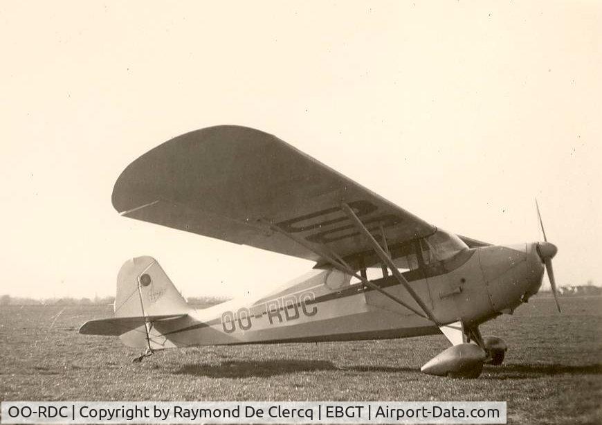 OO-RDC, 1947 Aeronca 11AC Chief C/N 11AC-1611, Gent 1965