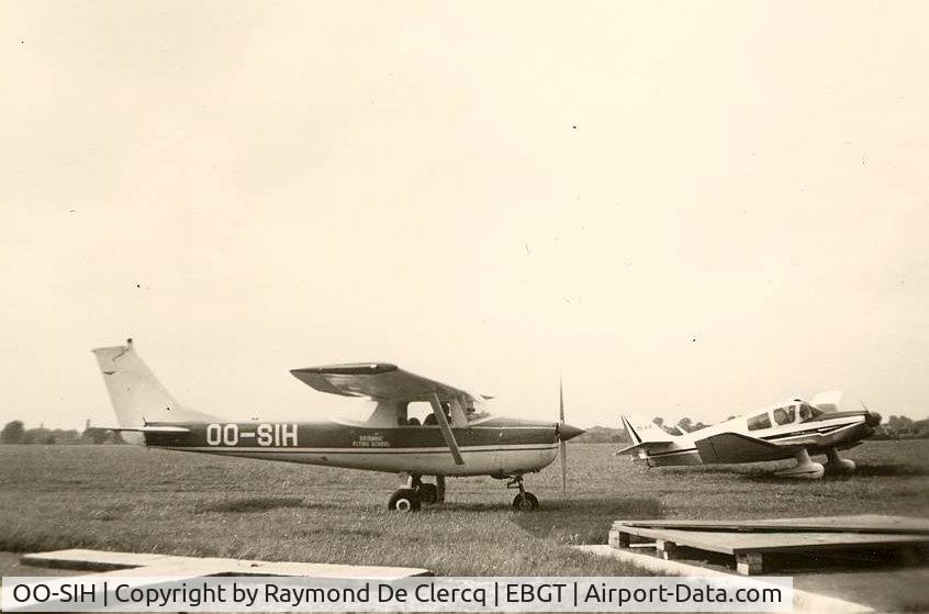 OO-SIH, 1965 Cessna 150F C/N 150-62054, At Gent on 1966-5-6
