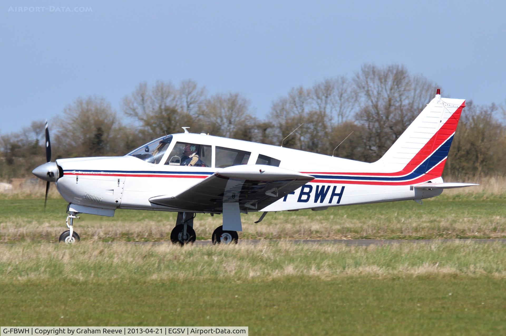 G-FBWH, 1968 Piper PA-28R-180 Cherokee Arrow C/N 28R-30368, Seen at Old Buckenham.