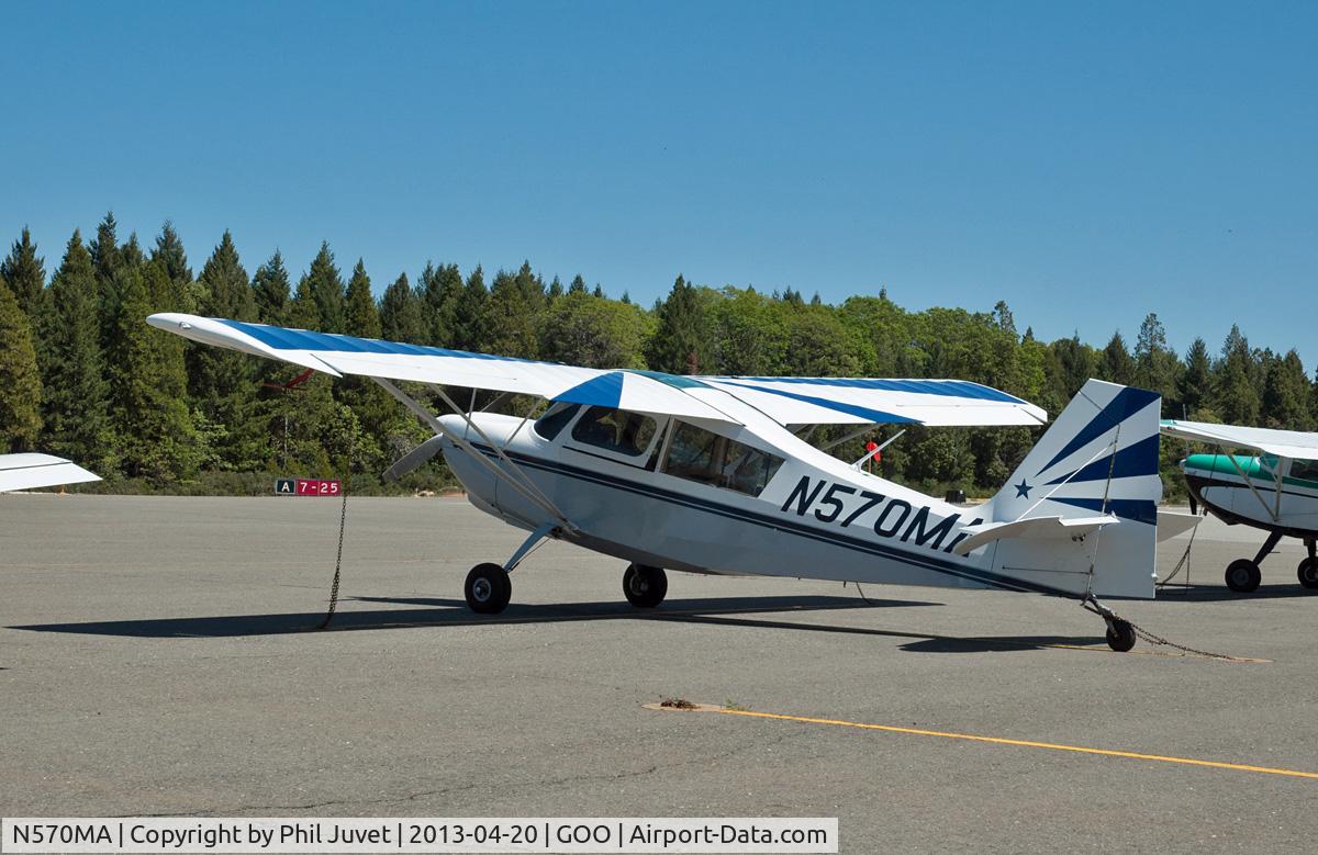 N570MA, 2005 American Champion 7GCAA Citabria C/N 496-2005, Parked at  Nevada County Air Park.