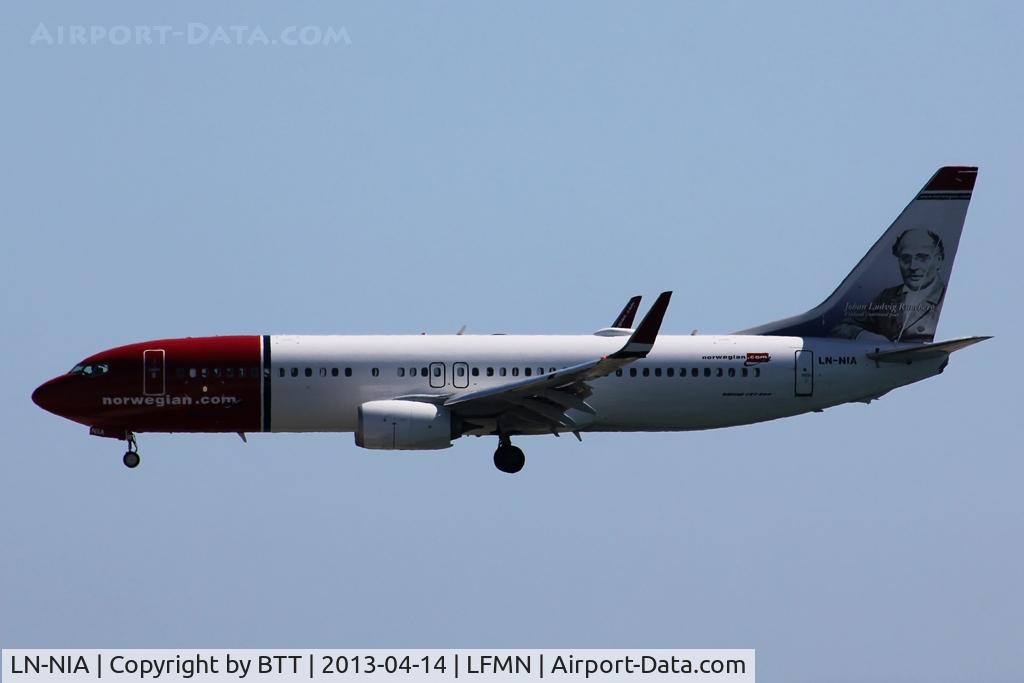 LN-NIA, 2012 Boeing 737-8JP C/N 39444, B737-800 Johan Ludwig Runeberg