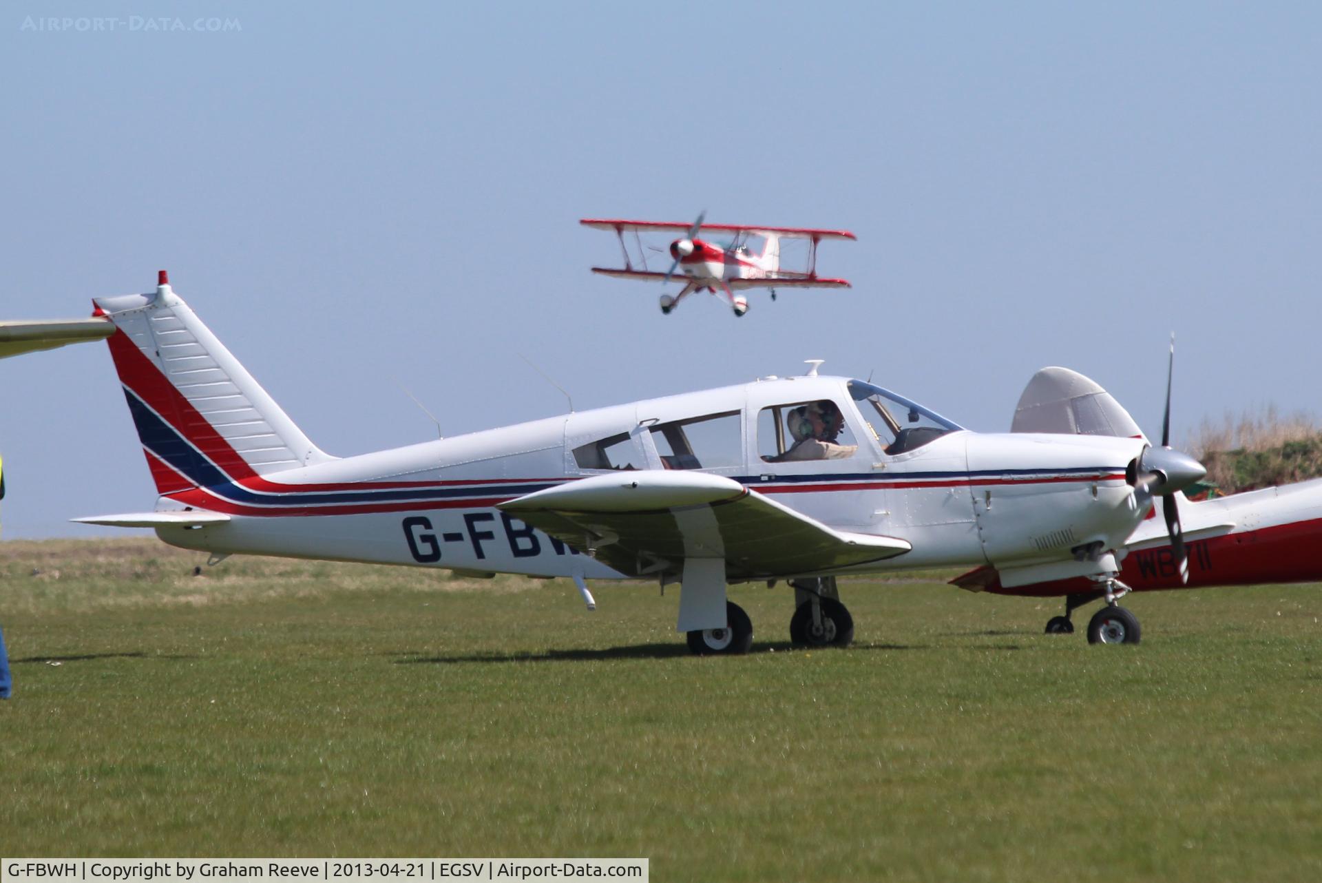 G-FBWH, 1968 Piper PA-28R-180 Cherokee Arrow C/N 28R-30368, Seen at Old Buckenham.