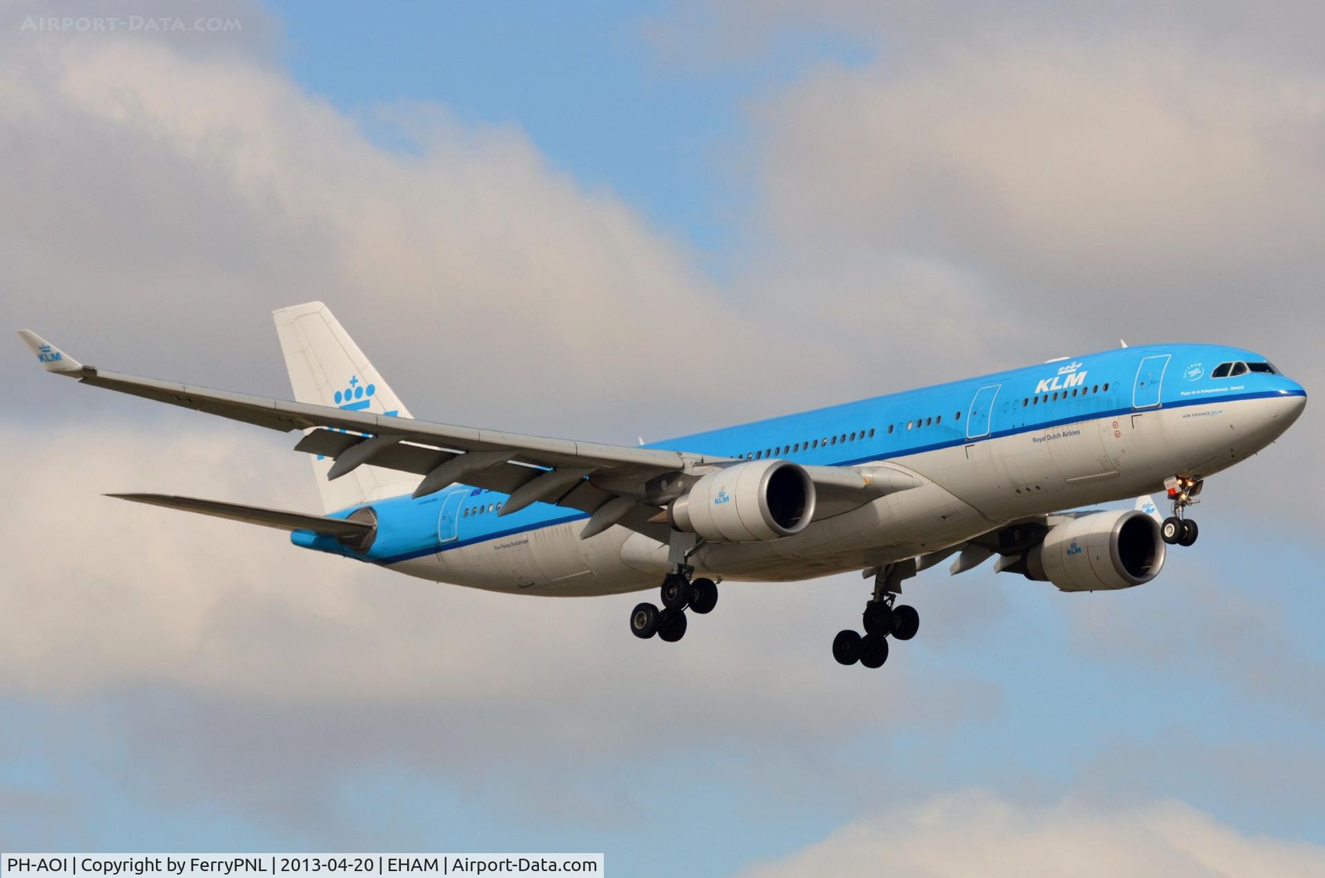 PH-AOI, 2007 Airbus A330-203 C/N 819, KLM A332