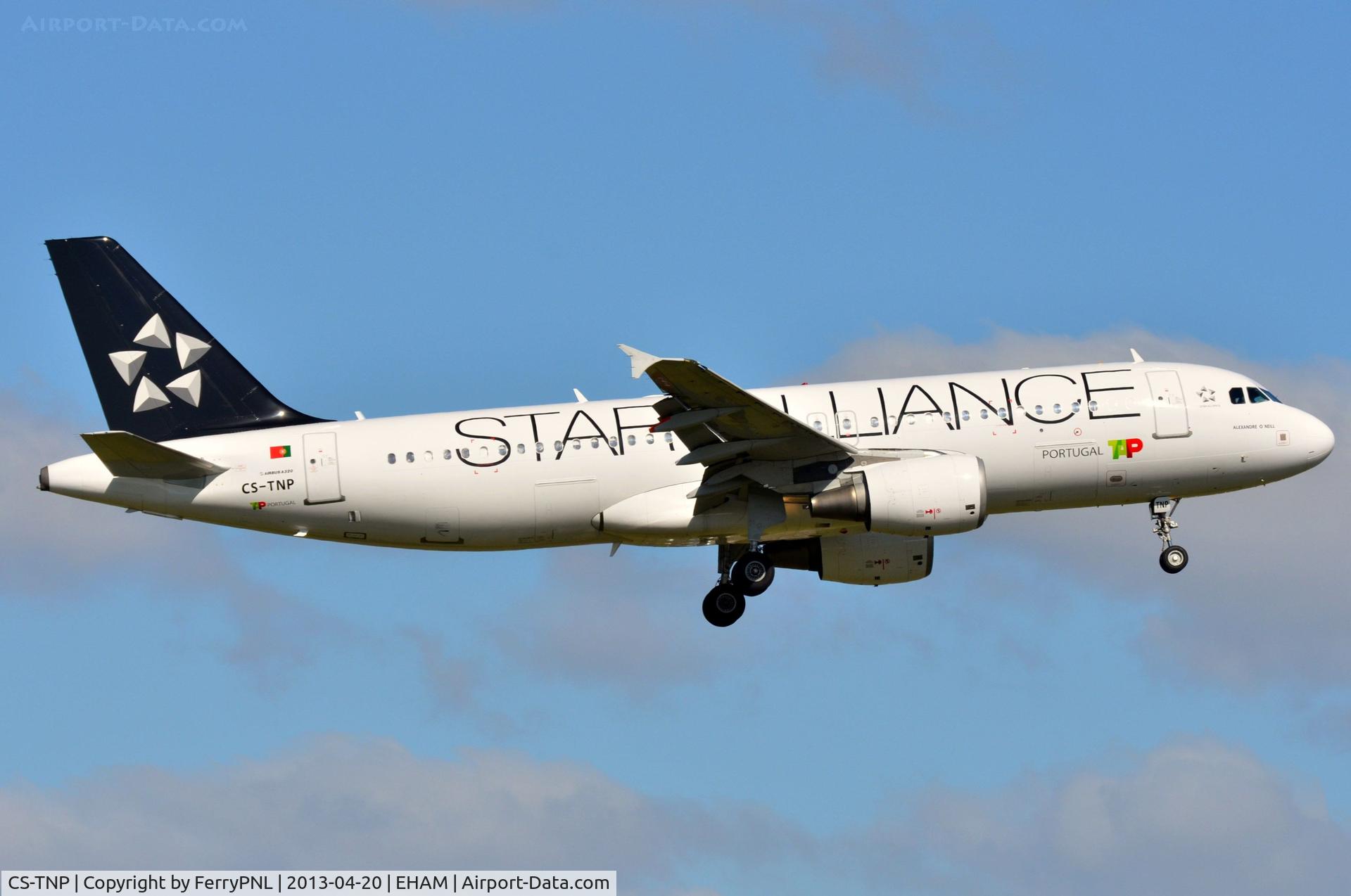 CS-TNP, 2004 Airbus A320-214 C/N 2178, TAP A320 in Star Alliance c/s