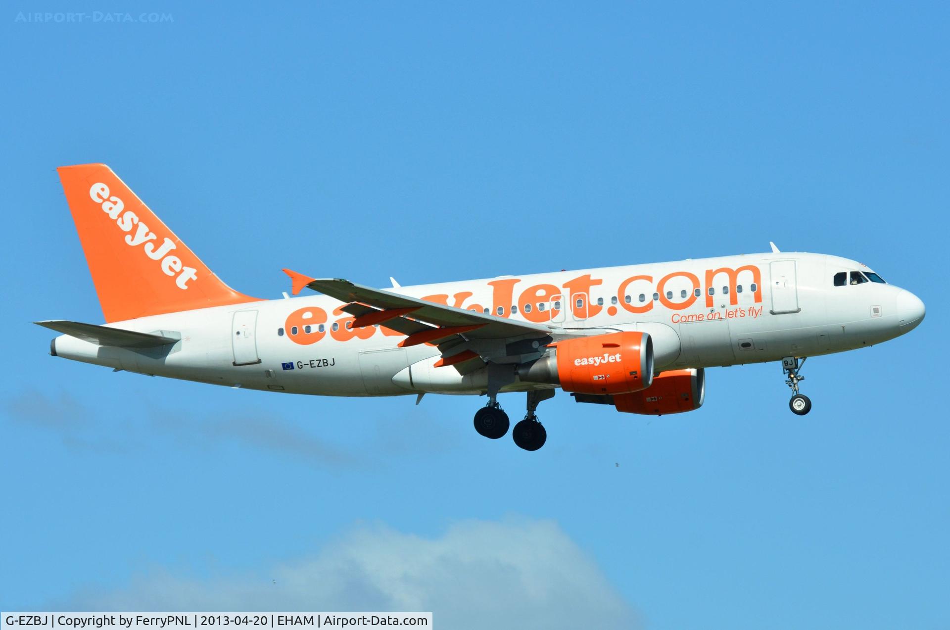 G-EZBJ, 2007 Airbus A319-111 C/N 3036, EZY A319
