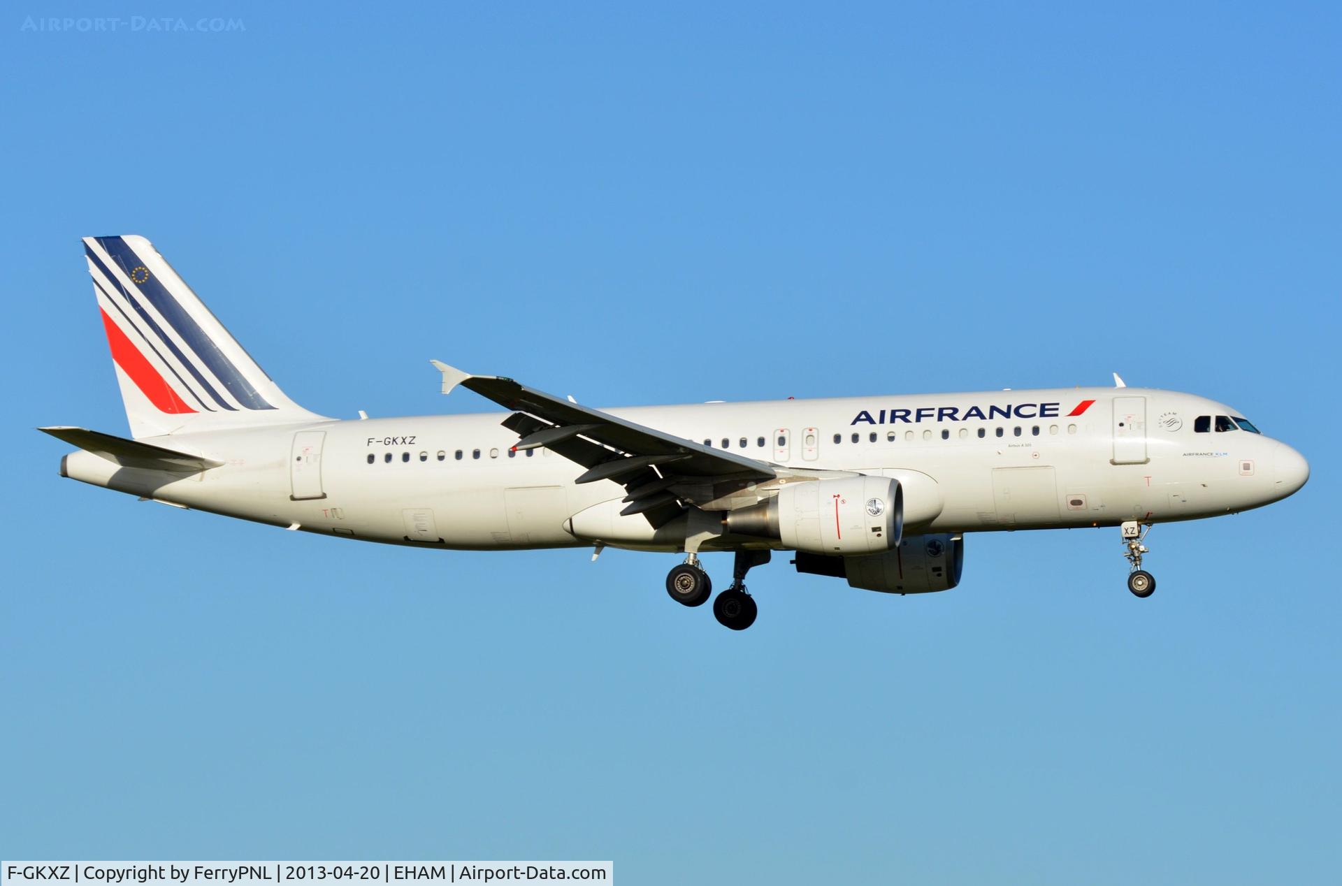 F-GKXZ, 2009 Airbus A320-214 C/N 4084, AF A320