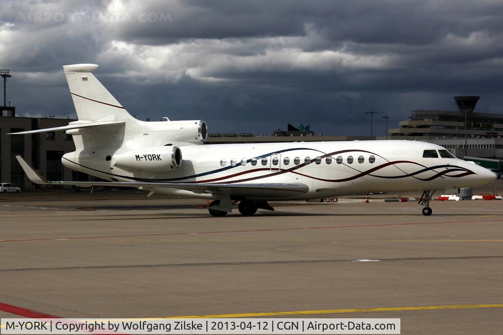M-YORK, 2009 Dassault Falcon 7X C/N 42, visitor