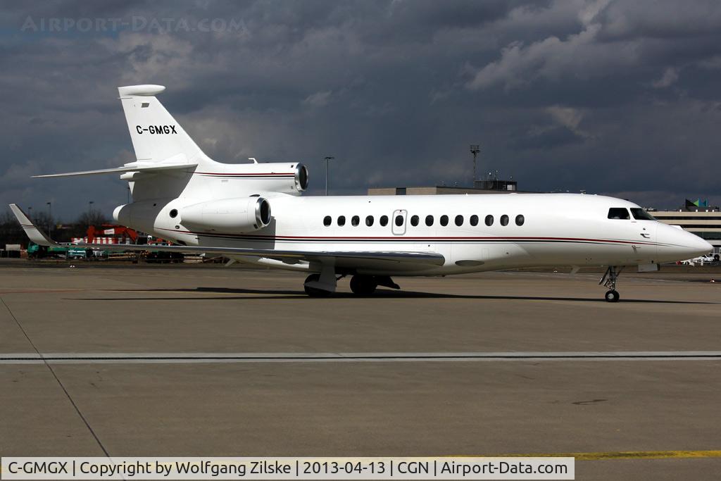 C-GMGX, 2008 Dassault Falcon 7X C/N 050, visitor