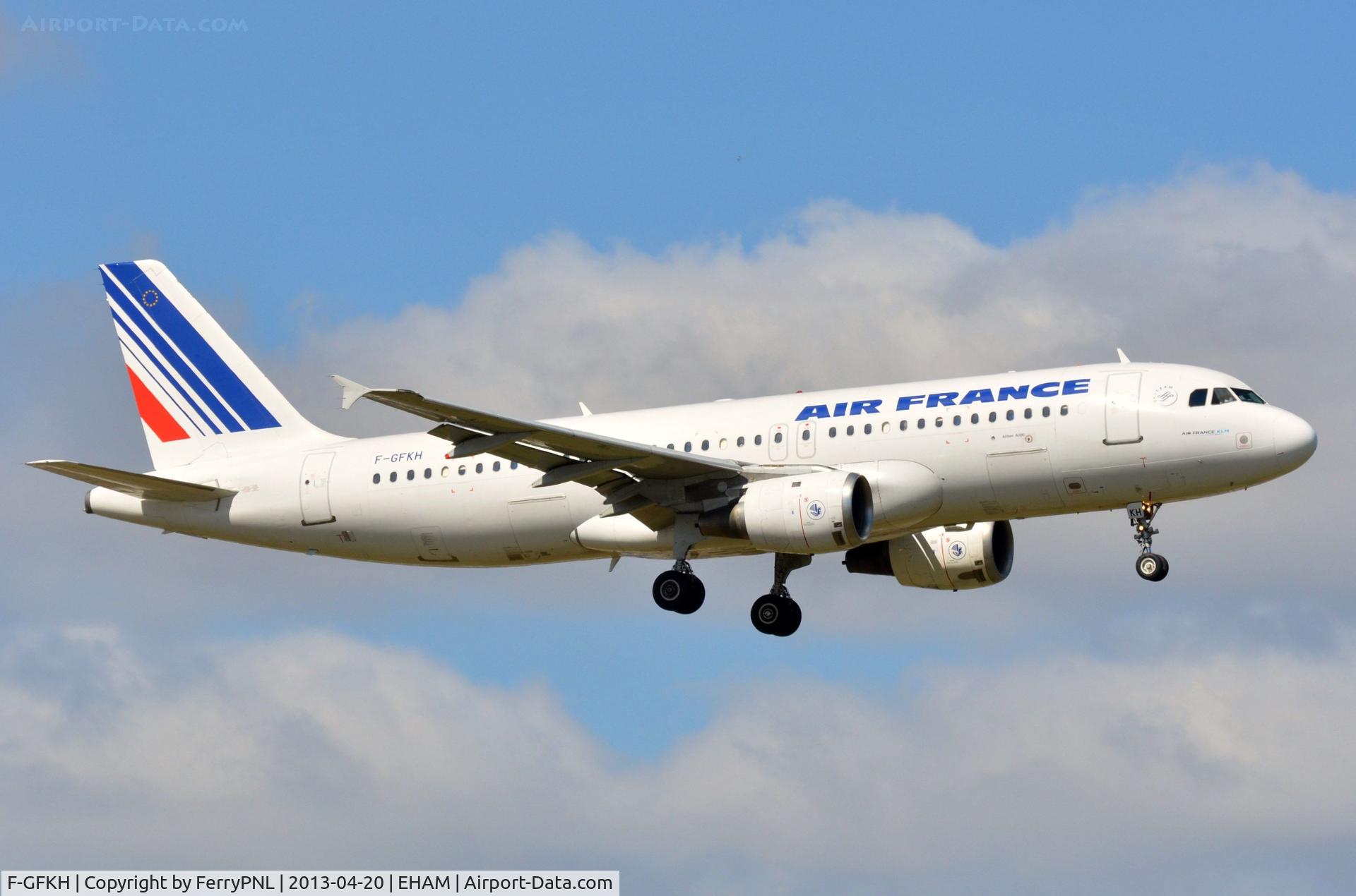 F-GFKH, 1989 Airbus A320-211 C/N 0061, Air France A320
