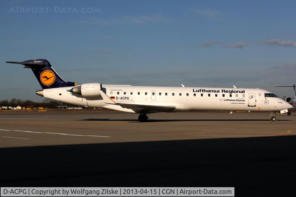D-ACPG, 2002 Canadair CRJ-701ER (CL-600-2C10) Regional Jet C/N 10034, visitor