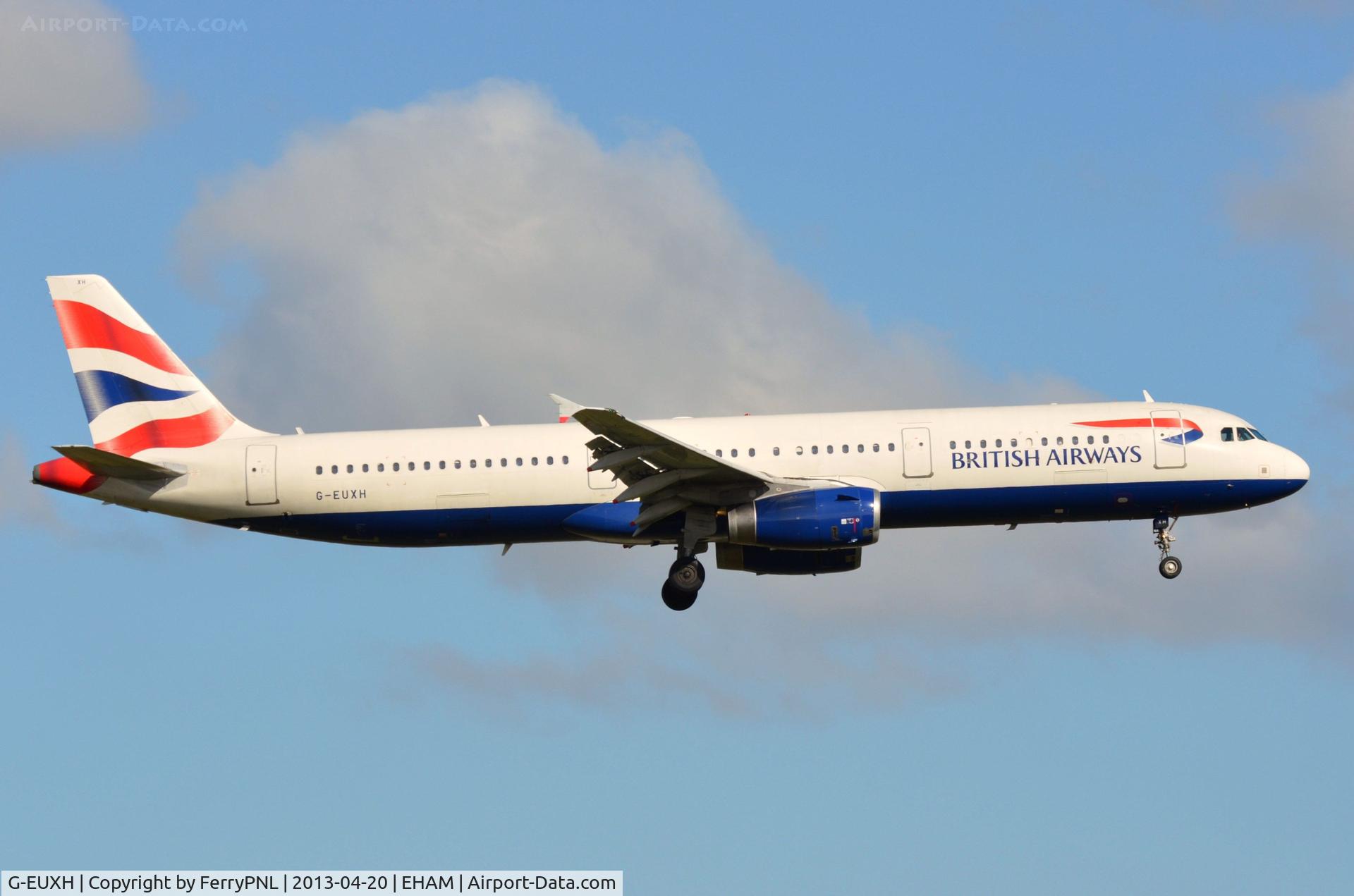 G-EUXH, 2004 Airbus A321-231 C/N 2363, BA A321