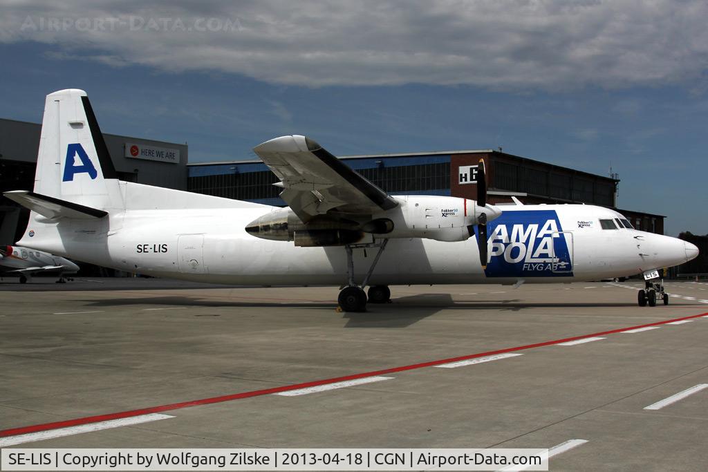 SE-LIS, 1989 Fokker 50 C/N 20152, visitor