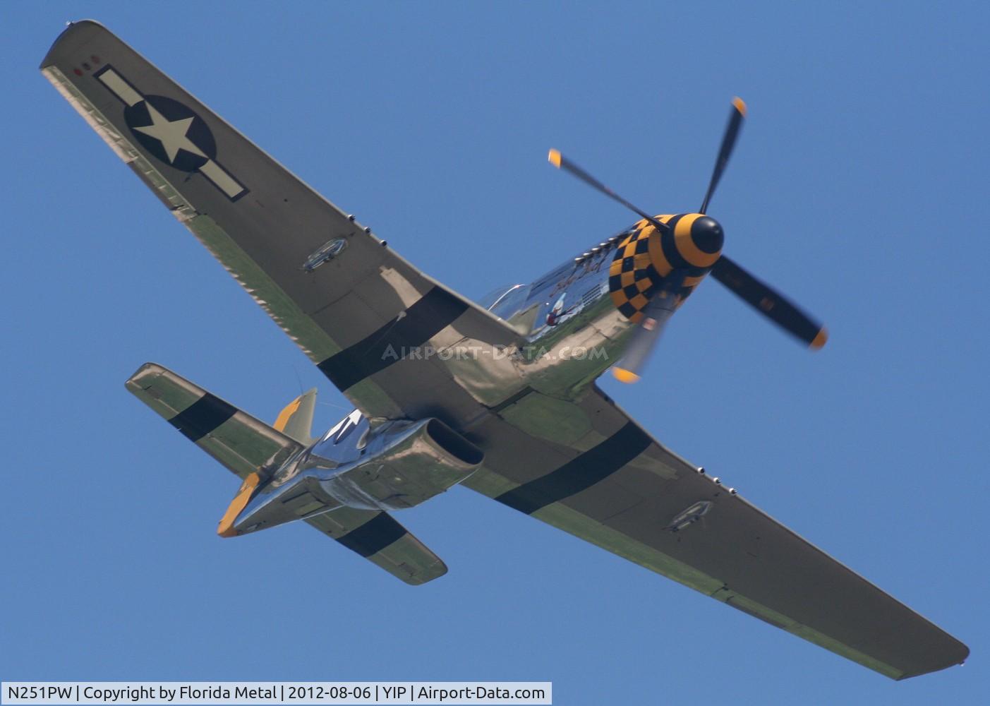 N251PW, 1944 North American P-51D Mustang C/N 122-31945, Baby Duck P-51D