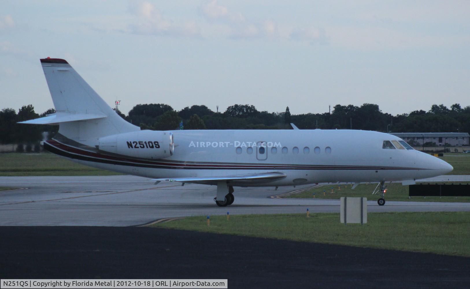 N251QS, 2002 Dassault Falcon 2000 C/N 202, Net Jets Falcon 2000