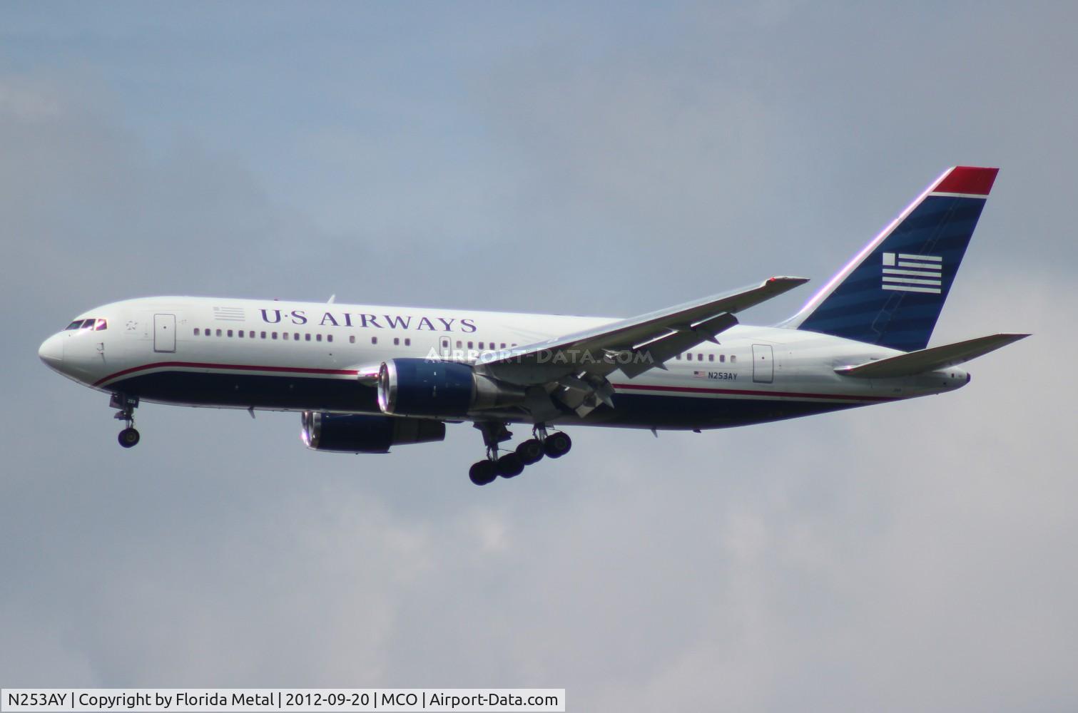 N253AY, 1990 Boeing 767-2B7 C/N 24894, US Airways 767-200