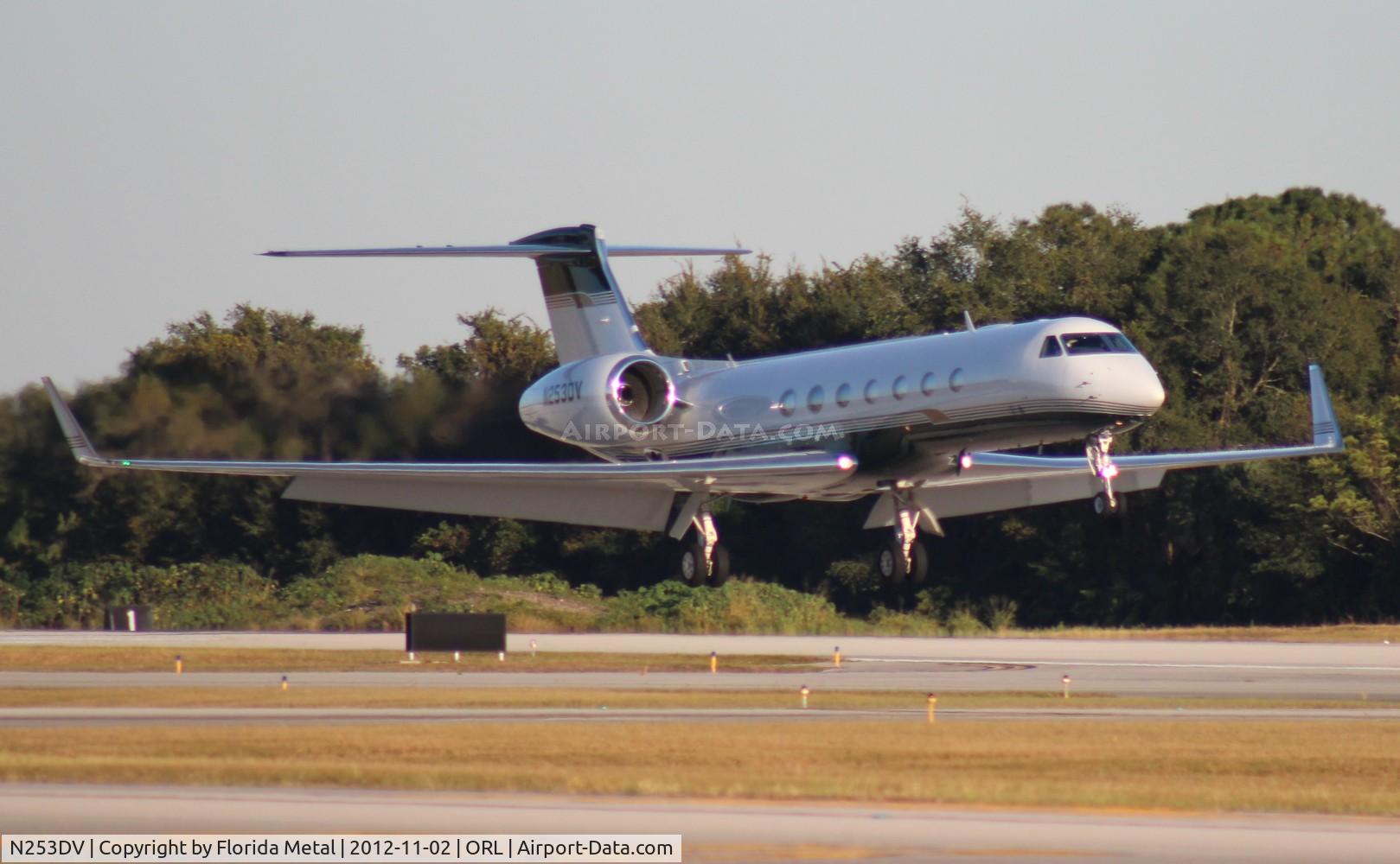 N253DV, Gulfstream Aerospace GV-SP (G550) C/N 5257, Gulfstream 550