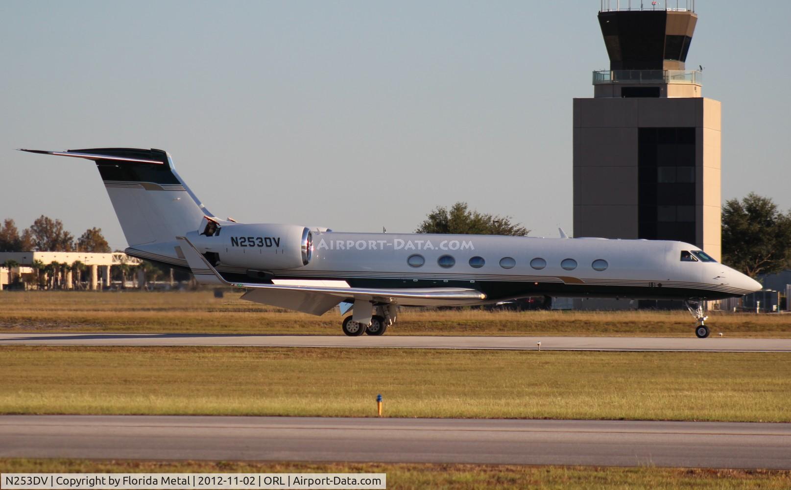 N253DV, Gulfstream Aerospace GV-SP (G550) C/N 5257, Gulfstream 550