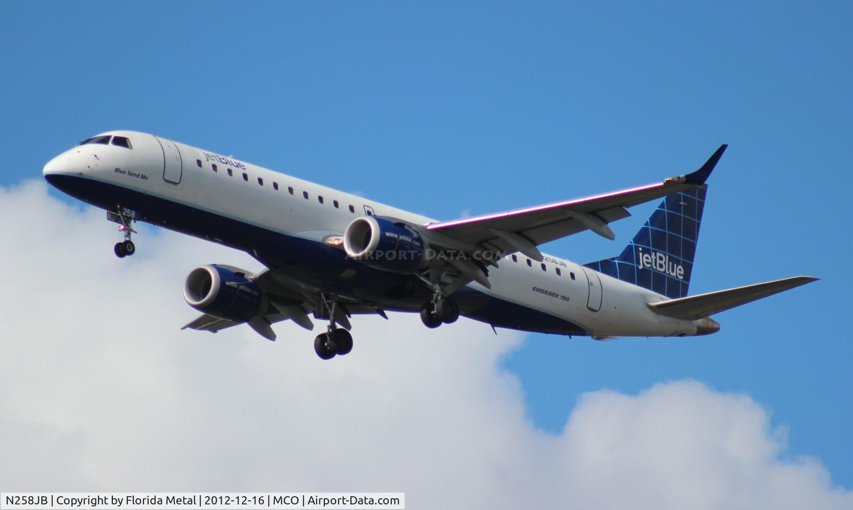 N258JB, 2006 Embraer 190AR (ERJ-190-100IGW) C/N 19000047, Jet Blue E190