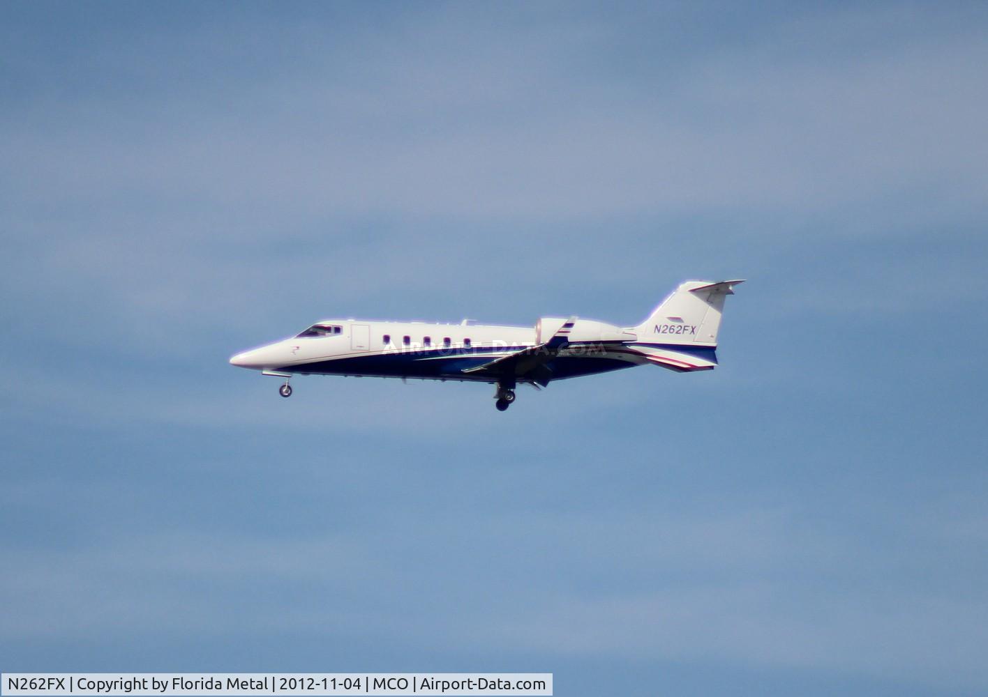 N262FX, 2007 Learjet Inc 60 C/N 323, Flex Jet Lear 60