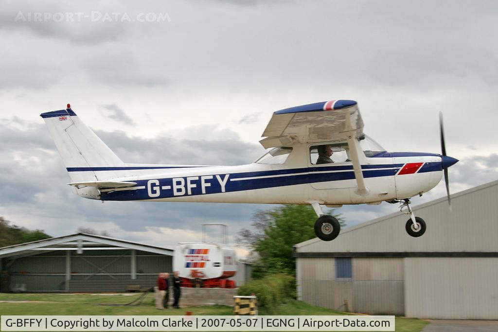 G-BFFY, 1977 Reims F150M C/N 1376, Reims F-150M at Bagby Airfield, May 2007.