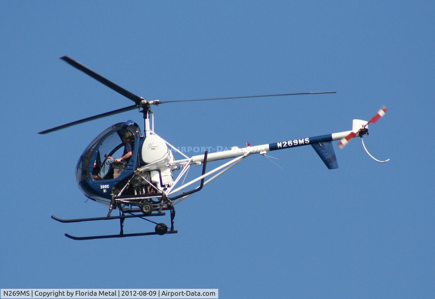 N269MS, 2001 Schweizer 269C C/N S1813, Schweizer 269C by Harbor Beach Michigan on Lake Huron