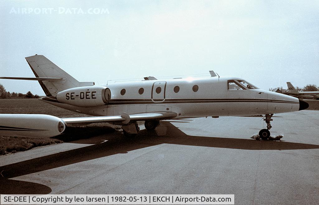 SE-DEE, 1977 Aerospatiale SN-601 Corvette C/N 34, Copenhagen Kastrup 13.5.82