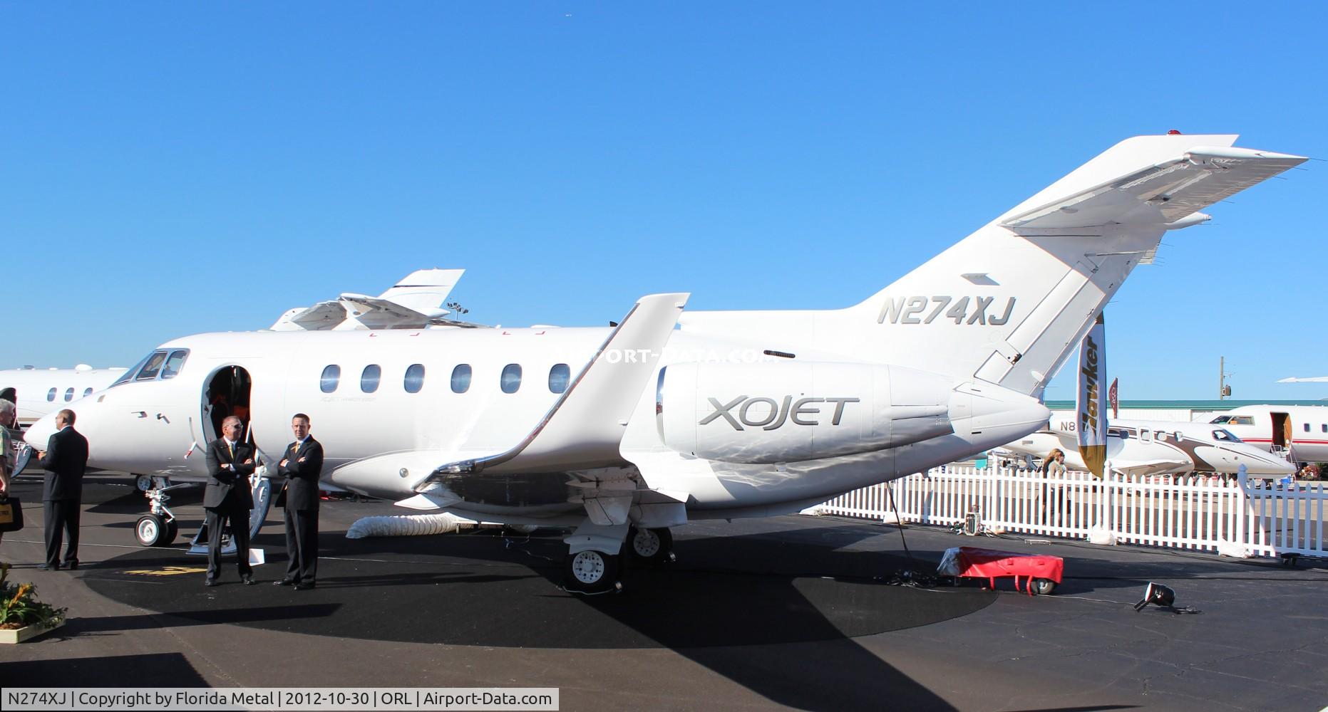 N274XJ, 2000 Raytheon Hawker 800XP C/N 258474, Hawker 800XP at NBAA