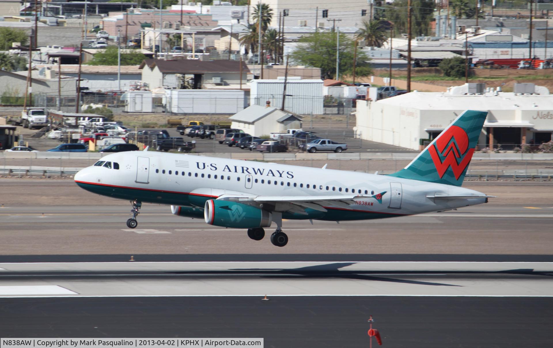 N838AW, 2005 Airbus A319-132 C/N 2615, Airbus A319