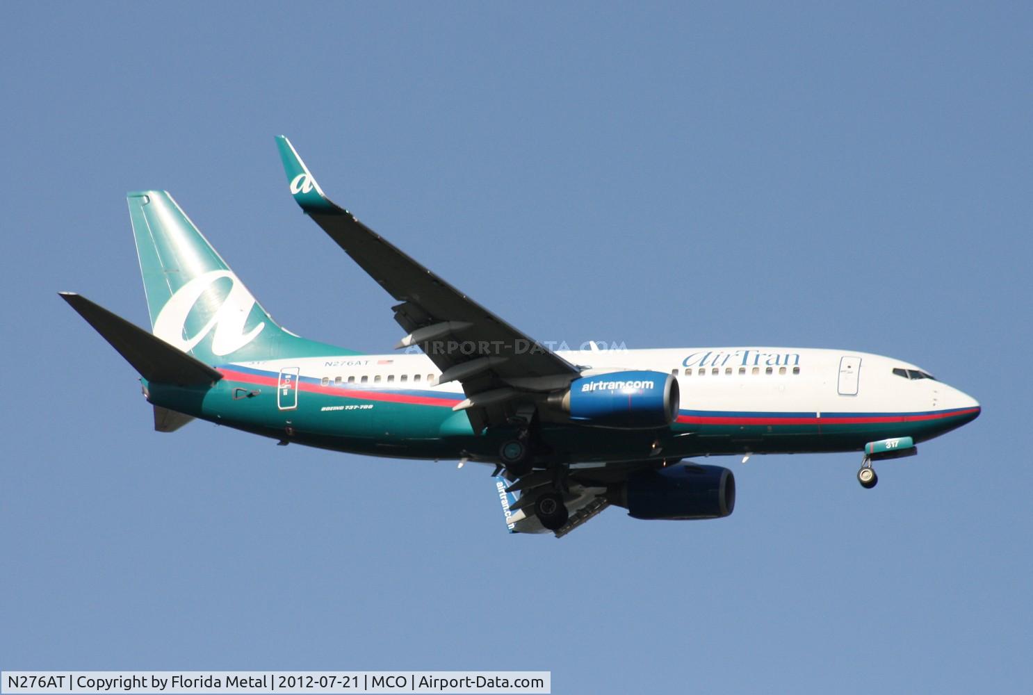 N276AT, 2005 Boeing 737-76N C/N 32664, Air Tran 737