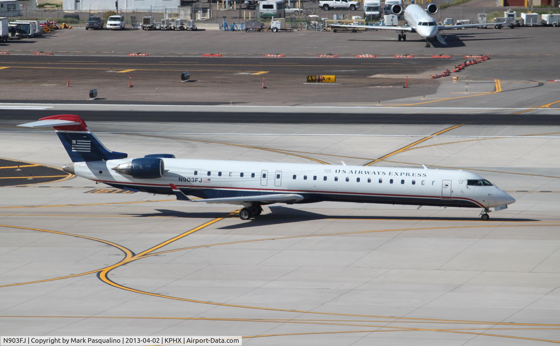 N903FJ, 2003 Bombardier CRJ-900ER (CL-600-2D24) C/N 15003, CL600-2D24
