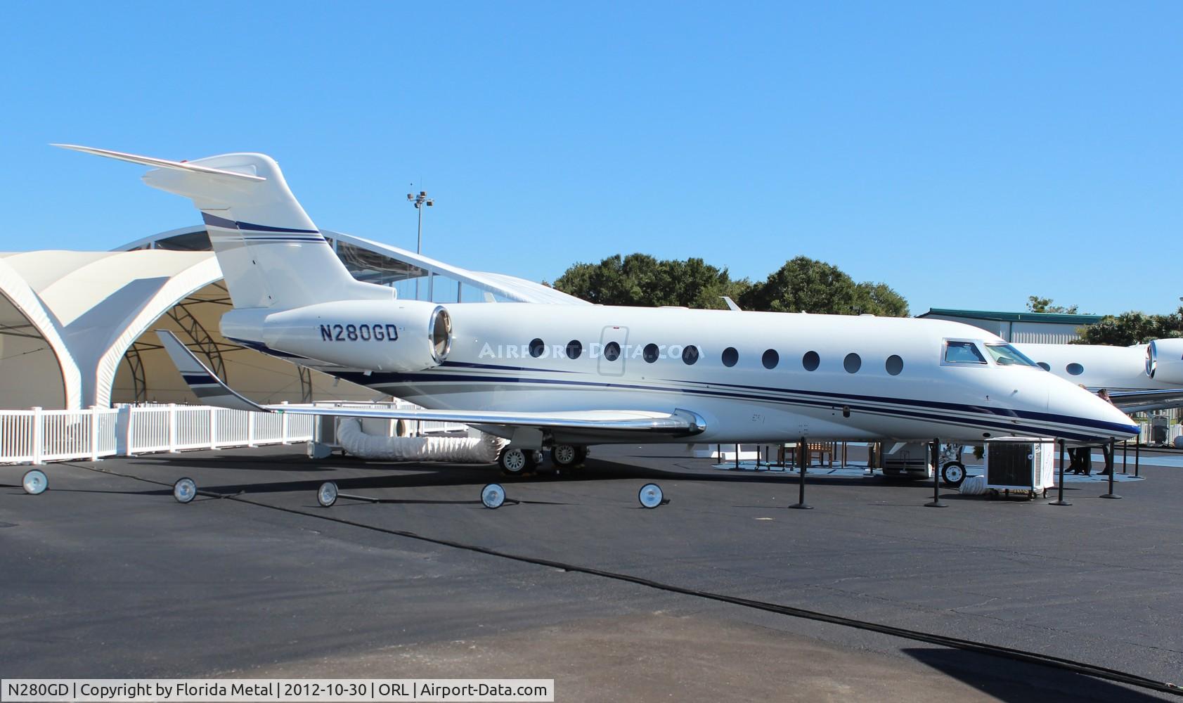 N280GD, 2011 Israel Aircraft Industries Gulfstream G280 C/N 2004, Gulfstream G280 at NBAA