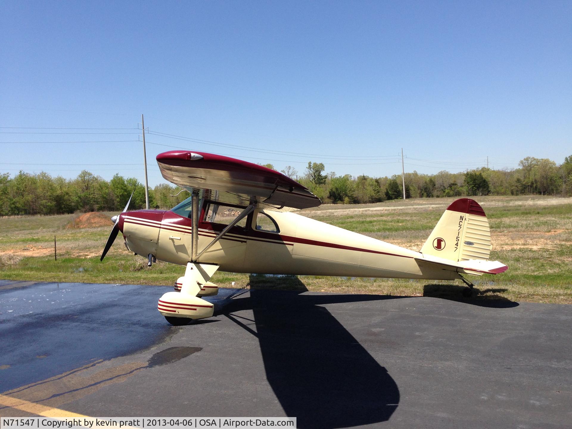 N71547, 1946 Luscombe 8A C/N 2974, Mt. Pleasant Tx