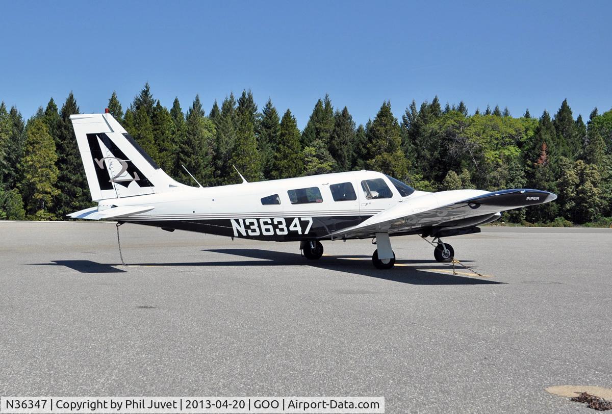 N36347, 1978 Piper PA-34-200T C/N 34-7870322, Parked at Nevada County Air Park, Grass Valley, CA.