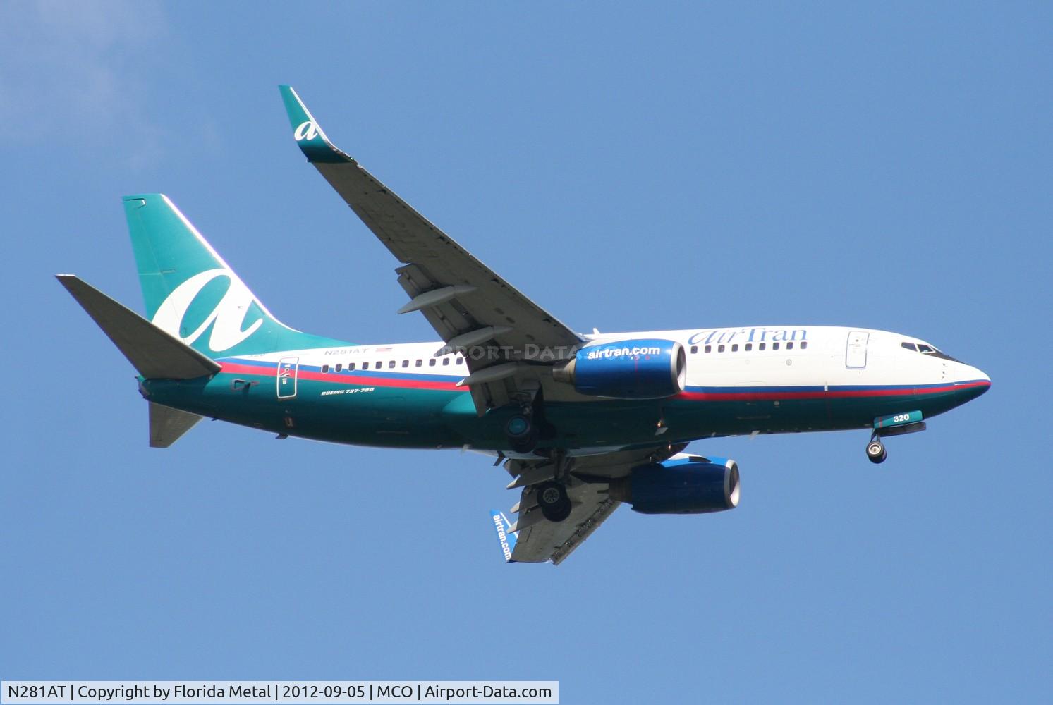 N281AT, 2006 Boeing 737-7BD C/N 33922, Air Tran 737