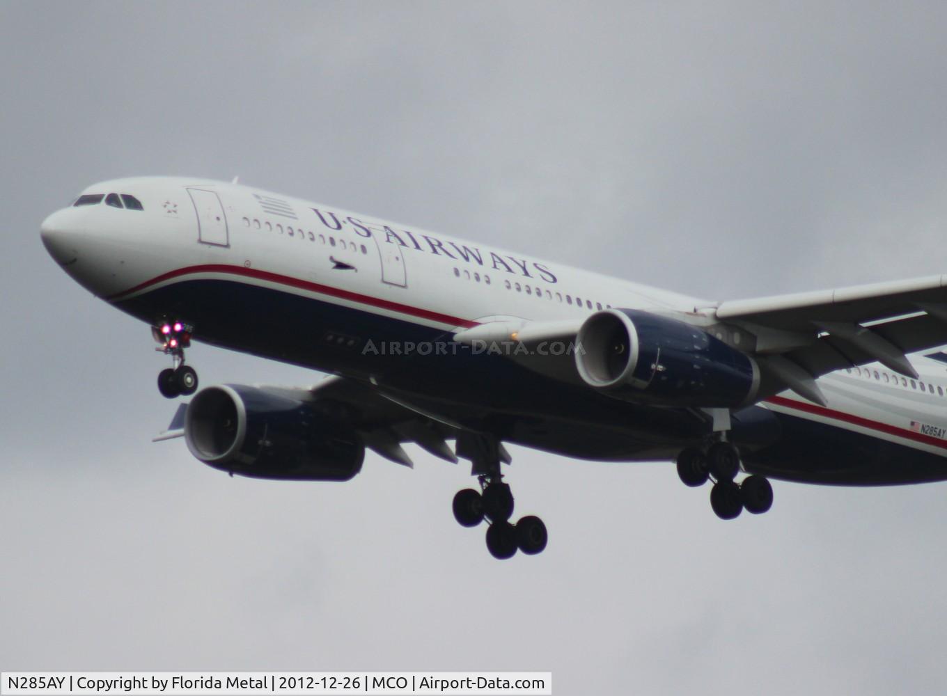 N285AY, 2010 Airbus A330-243 C/N 1100, US Airways A330