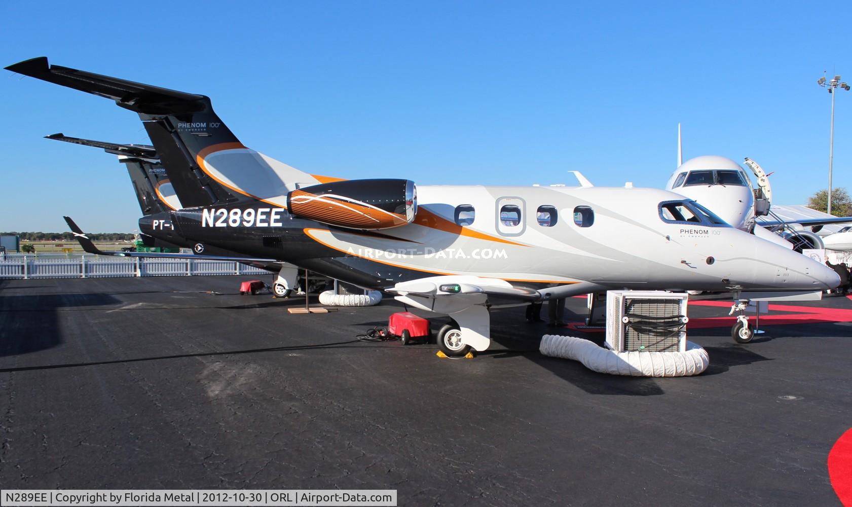 N289EE, 2012 Embraer EMB-500 Phenom 100 C/N 50000289, Phenom 100 at NBAA