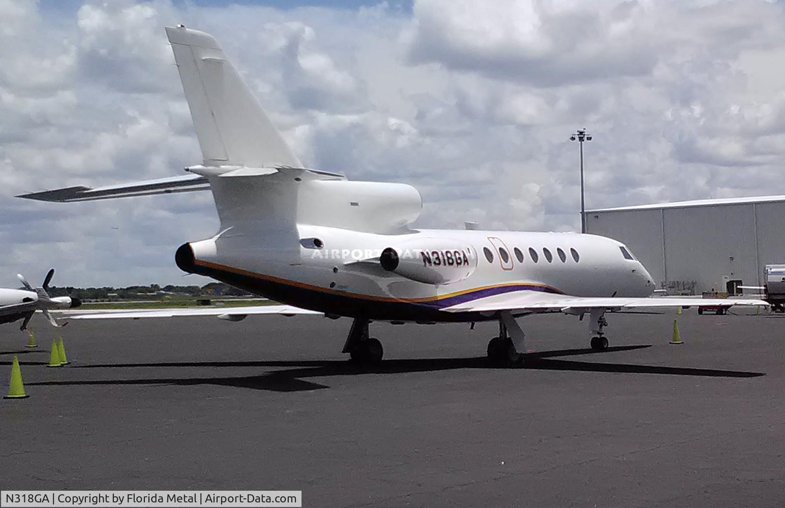 N318GA, 1992 Dassault Falcon 50 C/N 233, Falcon 50
