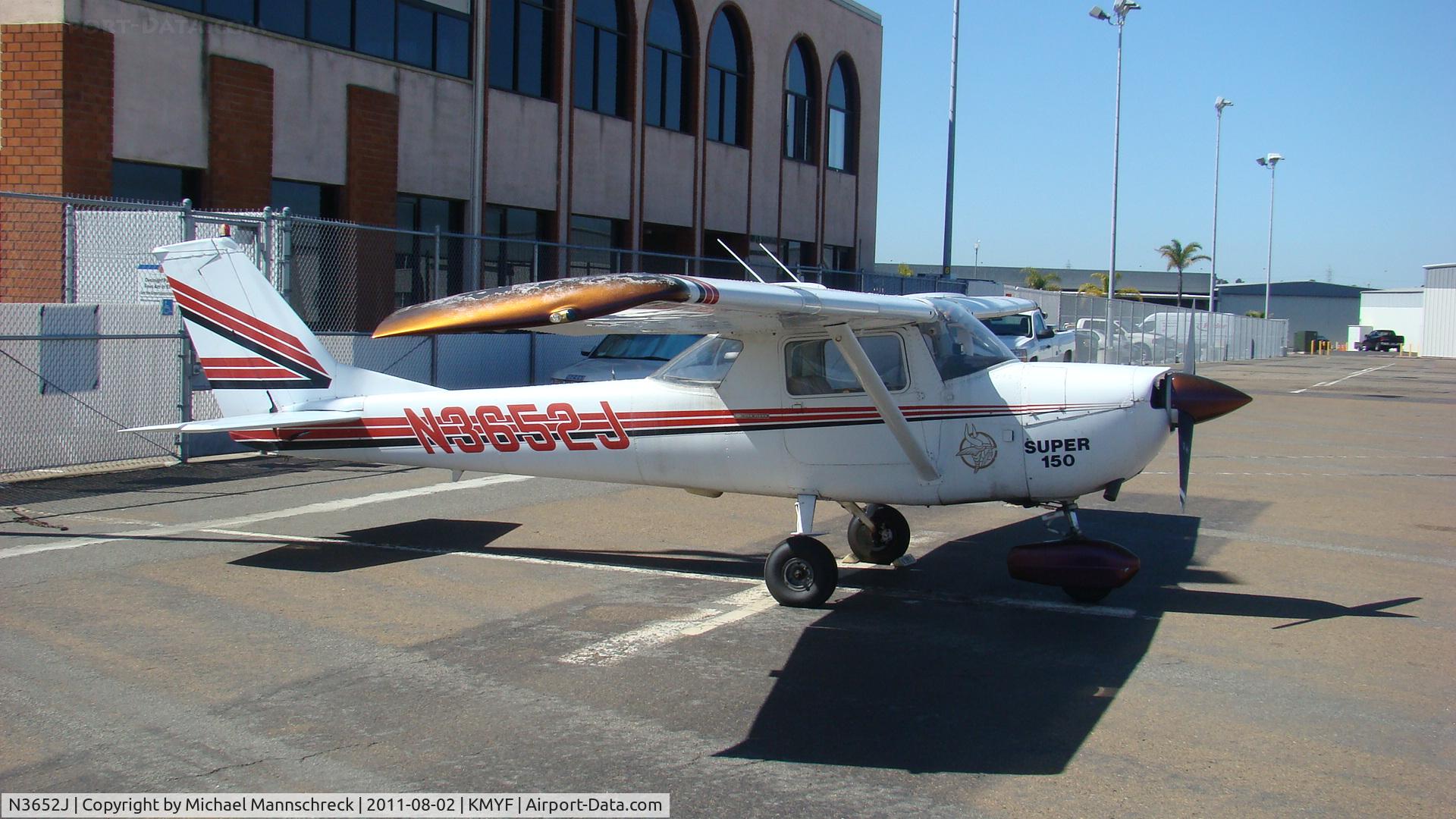 N3652J, 1966 Cessna 150G C/N 15064952, Photo of my Friends Cessna!