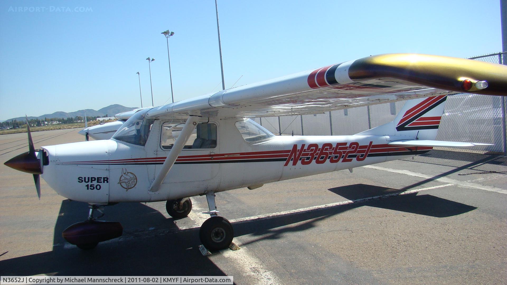 N3652J, 1966 Cessna 150G C/N 15064952, My Friends Cessna