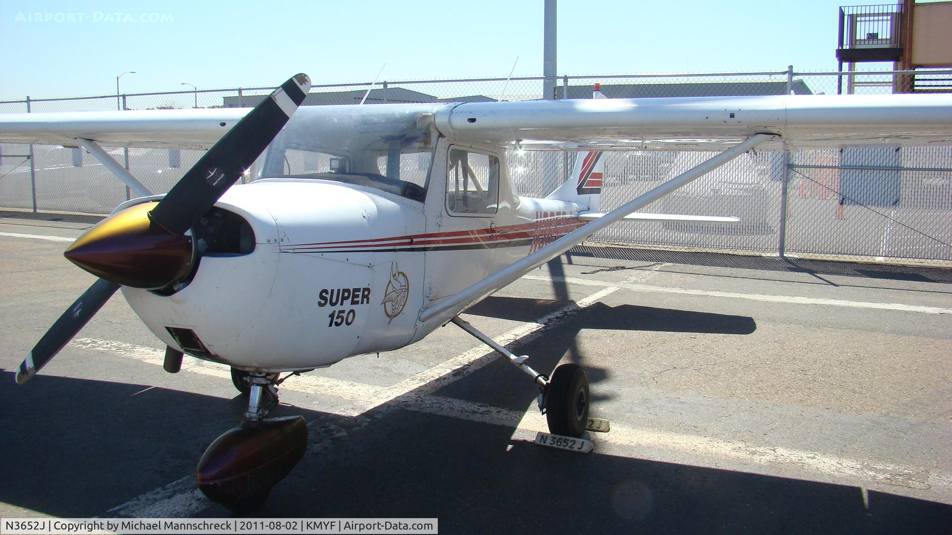 N3652J, 1966 Cessna 150G C/N 15064952, My Friends Airplane