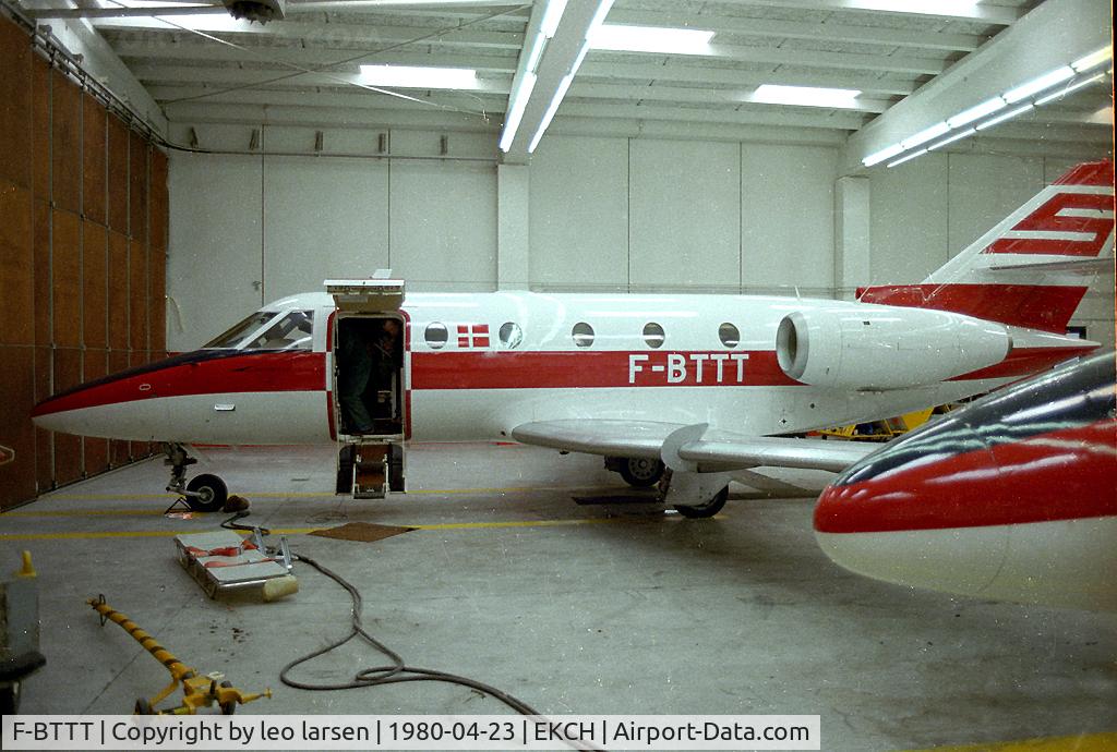 F-BTTT, 1976 Aerospatiale SN-601 Corvette C/N 33, Copenhagen Kastrup 23.4.80