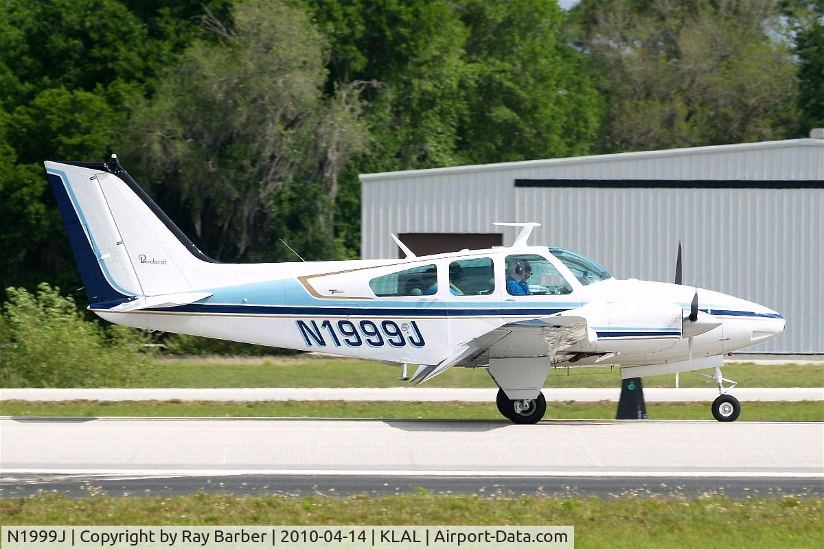 N1999J, 1967 Beech C55 Baron (95-C55) C/N TE-344, Beech 95-C55 Baron [TE-344] Lakeland-Linder~N 14/04/2010