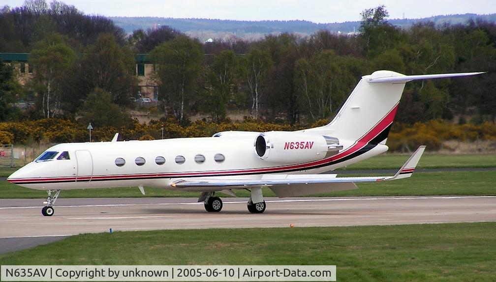 N635AV, 1992 Gulfstream Aerospace Gulfstream IV C/N 1185, AVY corporate jet