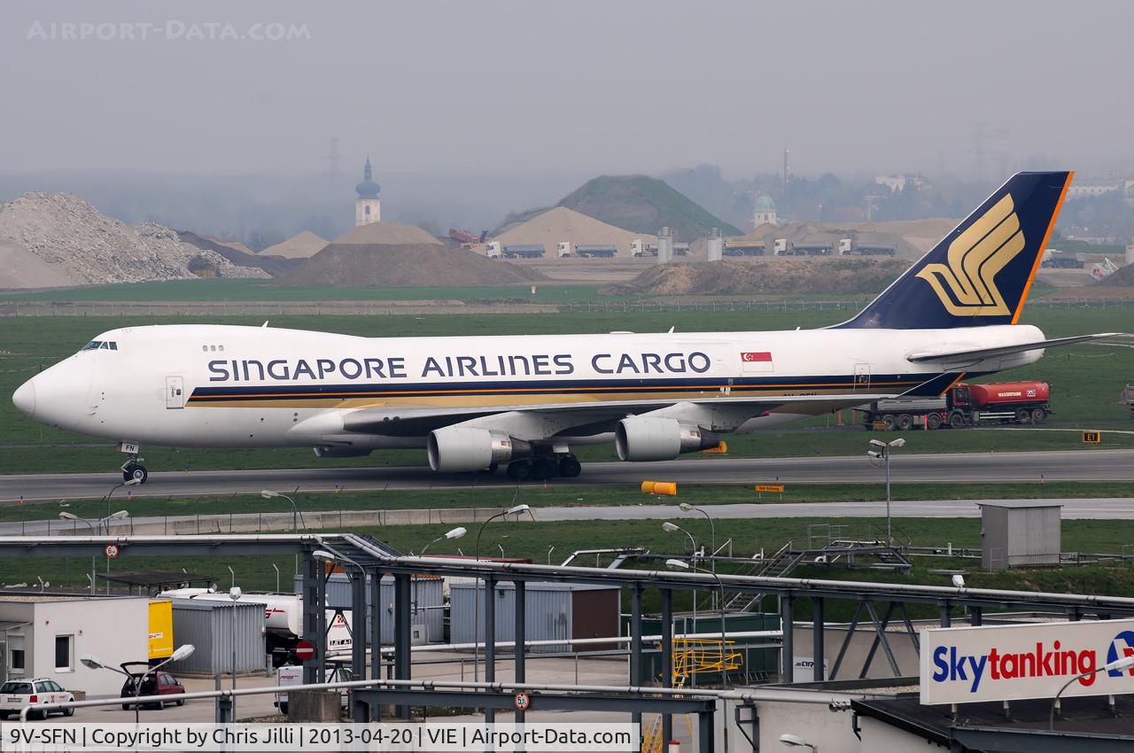 9V-SFN, 2004 Boeing 747-412F/SCD C/N 32899, Singapore Airlines Cargo