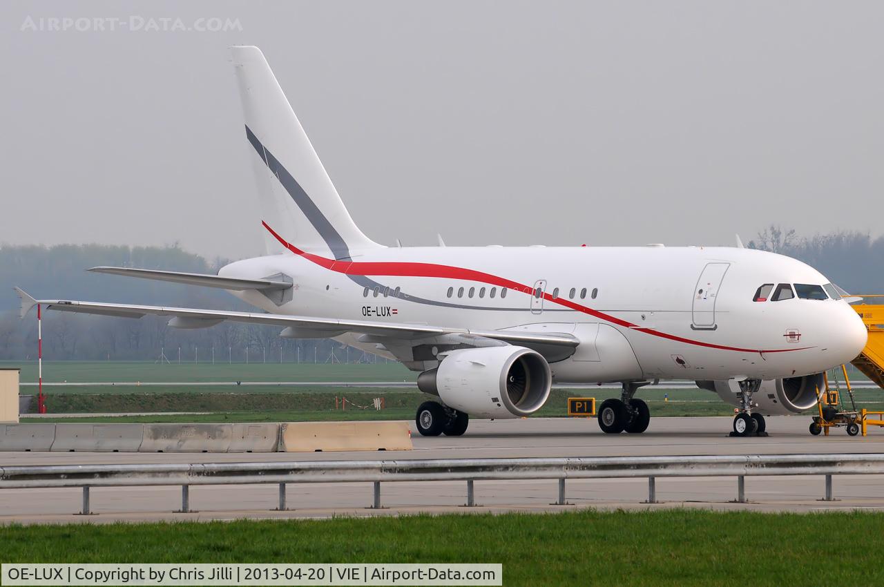 OE-LUX, 2010 Airbus A318-112CJ Elite C/N 4169, Tyrolean Jet Services