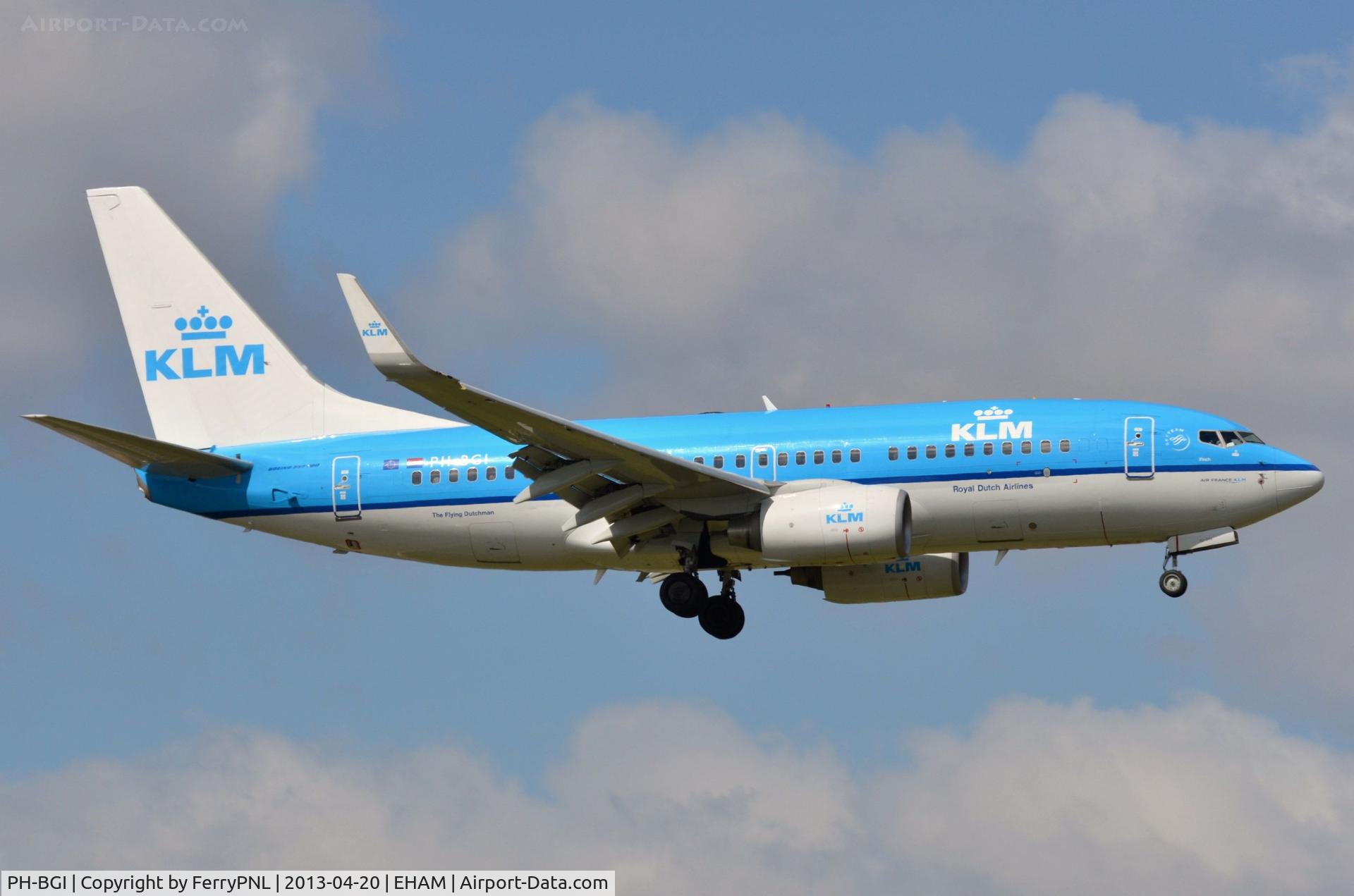 PH-BGI, 2010 Boeing 737-7K2 C/N 30364, KLM B737
