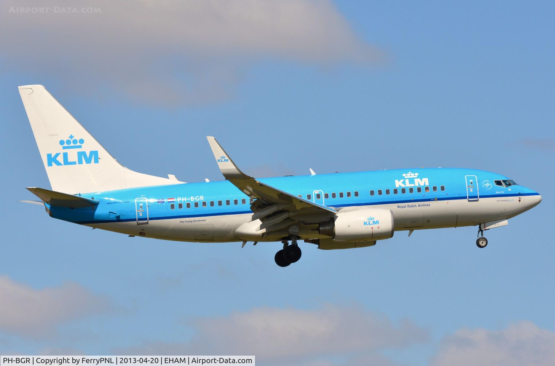 PH-BGR, 2011 Boeing 737-7K2 C/N 39446, KLM B737